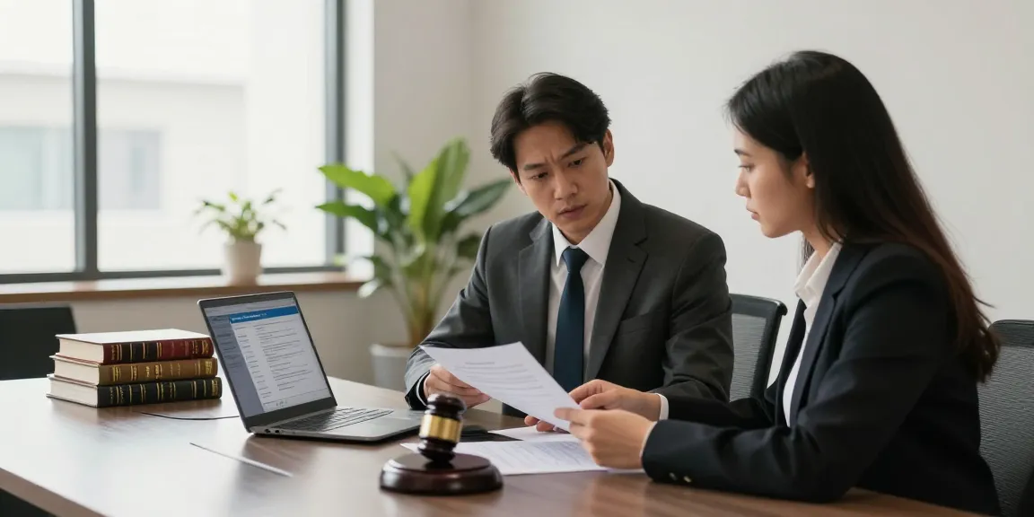 Lawyer advising client about legal travel risks, according to legal experts.