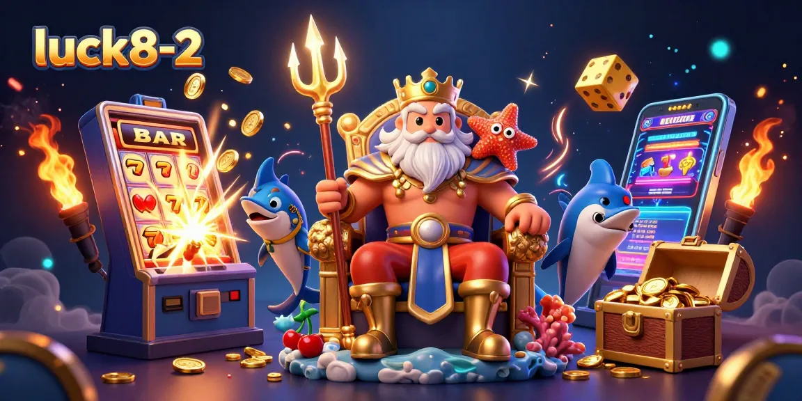 Experience excitement with luck8-2 as Neptune and friends celebrate jackpot wins!