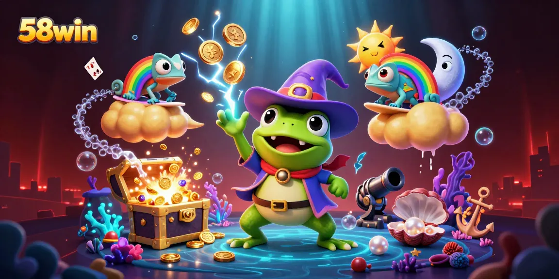 Experience the thrill of 58win with exciting coin storms and gambling adventure.