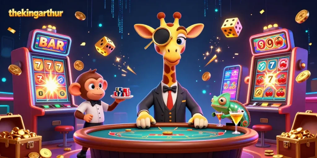 Thekingarthur invites players to enjoy dynamic bonus buy slots with colorful characters and action-packed gameplay.