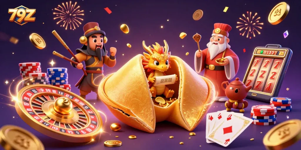 Experience thrilling wins at 79Z with vibrant casino elements and engaging gameplay visuals.