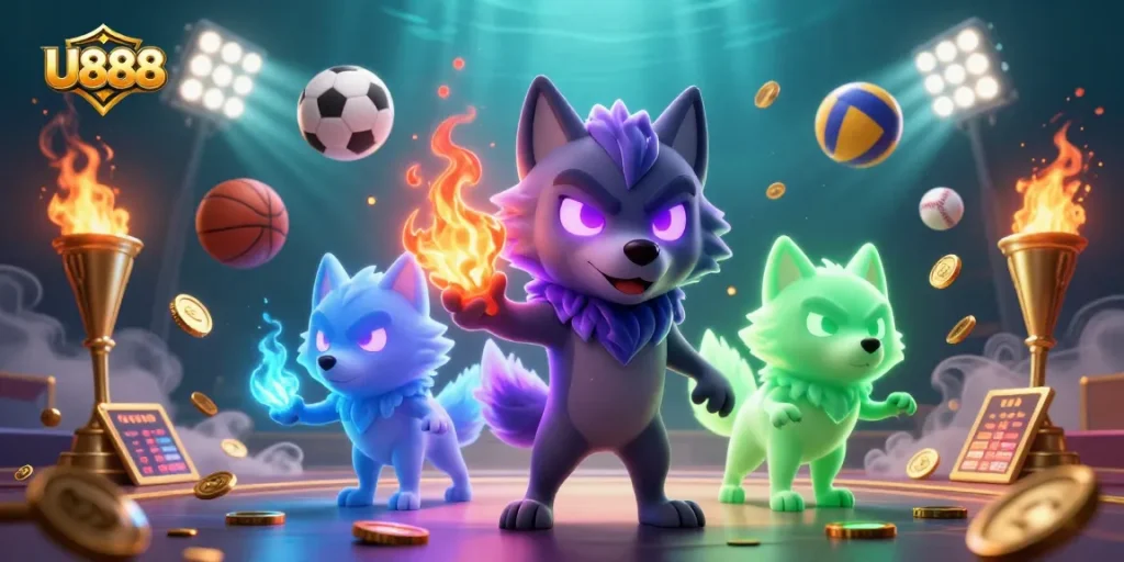 Experience thrilling gameplay at U888 with dynamic sports betting and ghostly characters.