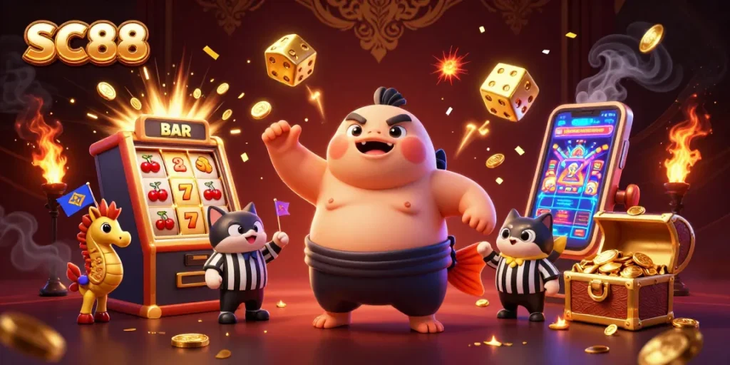 Play at SC88 and win big with thrilling underwater gambling excitement and dynamic casino elements.