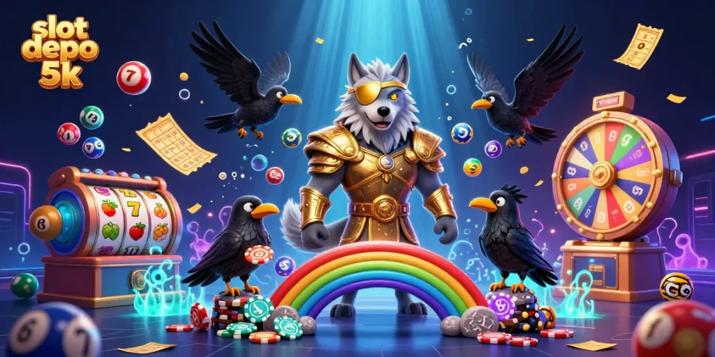Engage with slot depo 5k while experiencing thrilling gameplay and colorful casino elements.